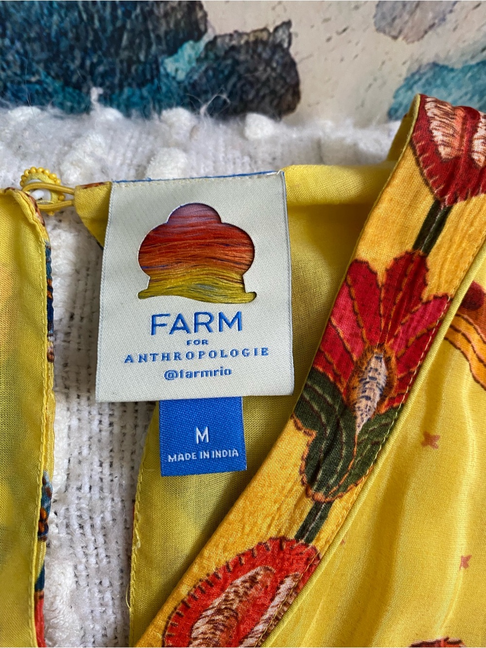 {Farm Rio x Anthropologie} V Neck Dress - Picture 14 of 14